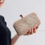 Fashion Black Gold Clutch Bags 2020 Metal Rhinestone Evening Party Accessories