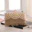 Fashion Silver Patent Leather Rhinestone Tassel Clutch Bags 2020 Metal Pearl Evening Party Accessories