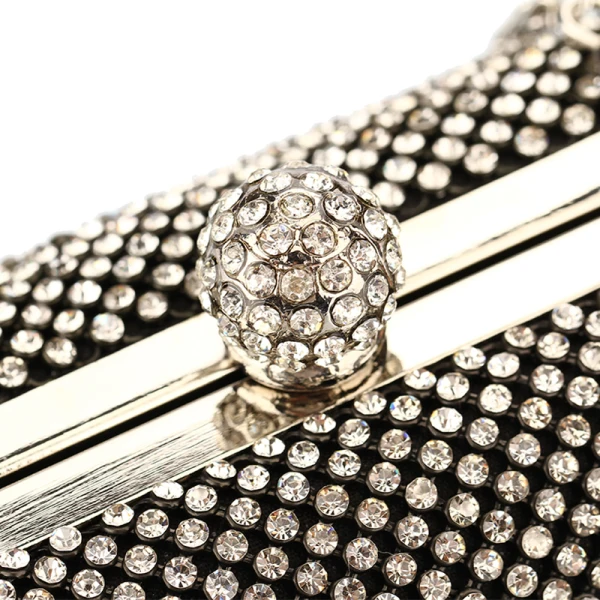 Mode Argenté Faux Diamant Pochette 2020 Métal Soirée Accessorize