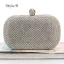 Mode Argenté Faux Diamant Pochette 2020 Métal Soirée Accessorize