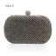 Mode Argenté Faux Diamant Pochette 2020 Métal Soirée Accessorize