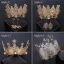 Chic / Beautiful Rhinestone Bridal Jewelry 2020 Metal Tiara Tassel Earrings Wedding Accessories