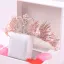 Amazing / Unique Rose Gold Bridal Hair Accessories 2020 Metal Rhinestone Tiara Wedding Accessories