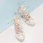 Fashion Transparent Black Street Wear Womens Sandals 2021 13 cm Thick Heels Open / Peep Toe Sandals High Heels
