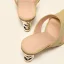 Modest / Simple Tan Casual Womens Sandals 2021 8 cm Stiletto Heels Open / Peep Toe Sandals High Heels