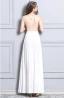 Sexy Rouge Robe De Soirée 2019 Princesse Appliques En Dentelle Faux Diamant V-Cou Sans Manches Dos Nu Fendue devant Longue Robe De Ceremonie