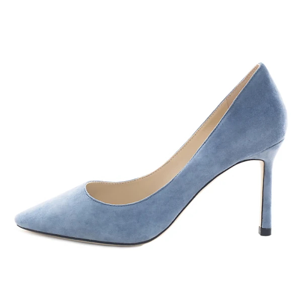 Chic / Beautiful Burgundy Office Pumps 2019 Leather Suede 8 cm Stiletto Heels Pointed Toe Pumps