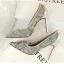 Mooie / Prachtige Grijs Avond Pumps 2019 Kwast 10 cm Naaldhakken / Stiletto Spitse Neus Pumps