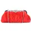 Klassieke Elegante Zilveren Handtassen Gestreept Kralen Rhinestone Velour Huwelijk Feest Accessoires 2019