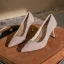 Modest / Simple Pool Blue Suede Office OL Pumps 2022 8 cm Stiletto Heels Pointed Toe Pumps High Heels