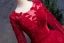 Chic / Beautiful Navy Blue Prom Dresses 2019 A-Line / Princess Scoop Neck Beading Pearl Suede Flower Sequins Long Sleeve Floor-Length / Long Formal Dresses