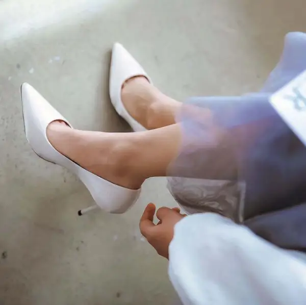 Affordable Office Beige Pumps 2019 7 cm Stiletto Heels Pointed Toe Pumps