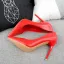 Schöne Rosa Abend Pumps 2019 Lackleder 10 cm Stilettos Spitzschuh Pumps