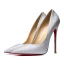 Charming Silver Evening Party Pumps 2019 Sequins 12 cm Stiletto Heels Pointed Toe Pumps