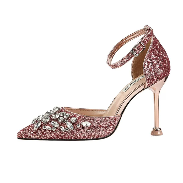 women's rose gold dress shoes Women`s ROSE GOLD Koa Dress Sandal 6.5 / ROSE GOLD main image 1