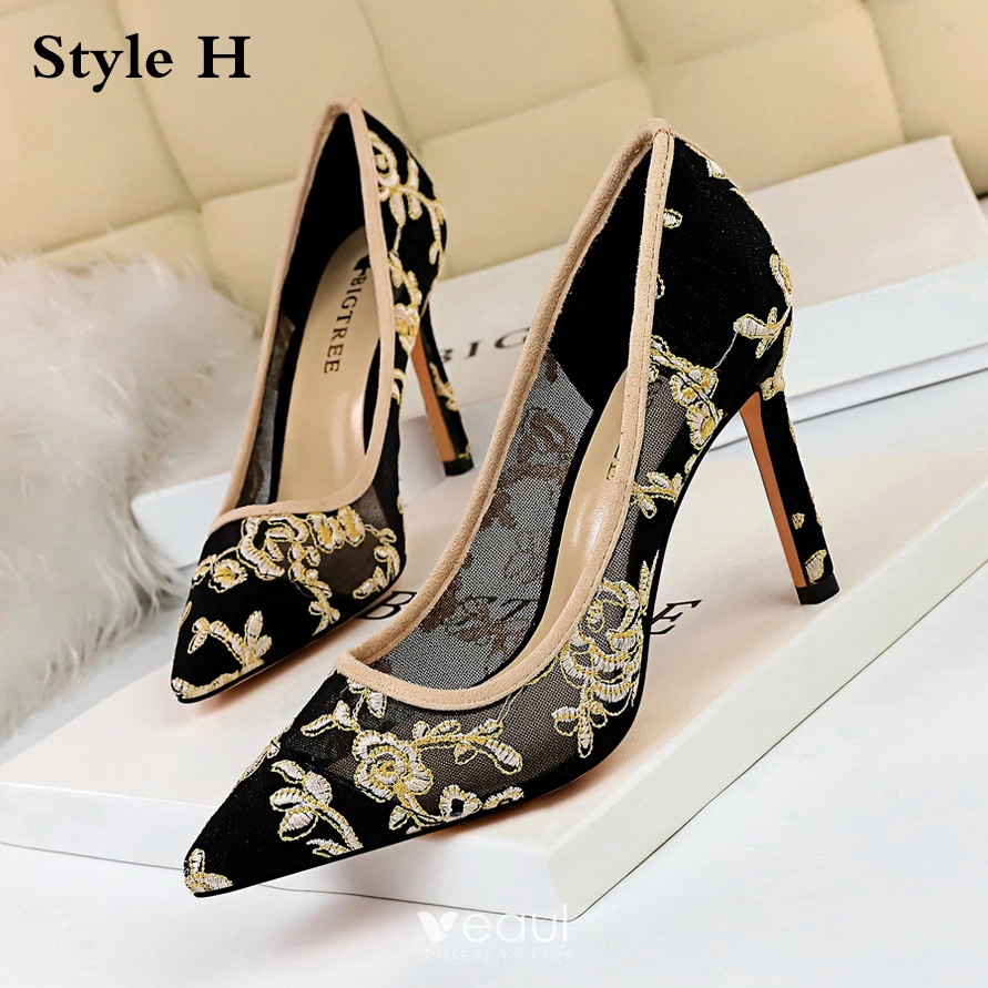 Buy Black & Gold Heeled Sandals for Women by STEVE MADDEN Online | Ajio.com