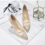Charmant Schwarz Abend Spitze Pumps 2020 Leder 9 cm Stilettos Spitzschuh Durchbohrt Pumps