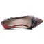Chinese style Multi-Colors Prom Pumps 2020 Embroidered Flower 12 cm Stiletto Heels Pointed Toe Pumps
