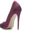 Mode Fuchsia Fest Pumps 2020 12 cm Stilettklackar Spetsiga Pumps