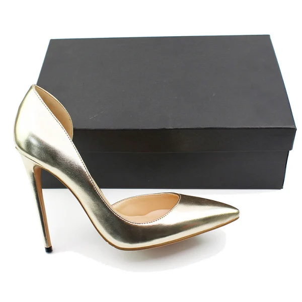 Enkel Kongeblå Gateklær Pumps 2020 12 cm Stiletthæler Spisse Pumps