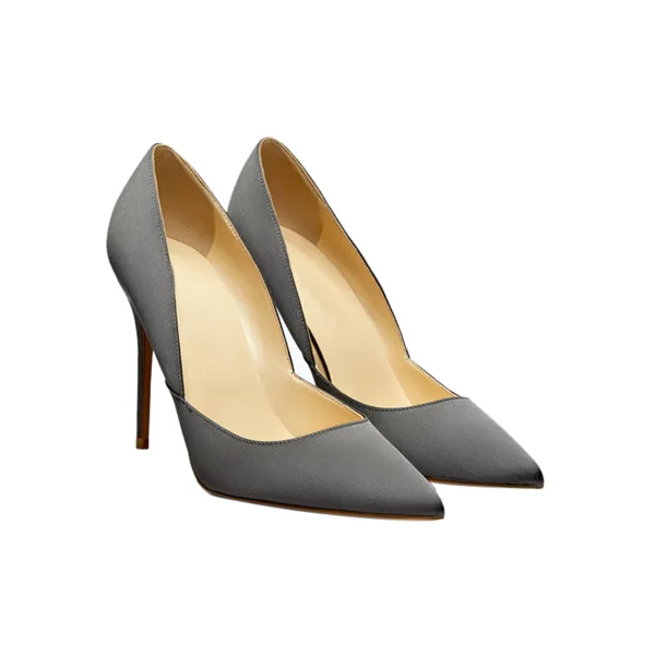 Modest / Simple Red Casual Pumps 2020 10 cm Stiletto Heels Pointed Toe Pumps