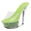 Transparent White Rave Club Womens Sandals 2020 14 cm Stiletto Heels Open / Peep Toe Sandals