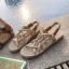 Romain Beige Plage Tresser Plate Chaussures Femmes 2020 Peep Toes / Bout Ouvert Plat Pantoufle & Tongs