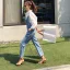 Sexy Silver Street Wear Womens Sandals 2020 Ankle Strap 10 cm Stiletto Heels Open / Peep Toe Sandals