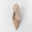 Schlicht Königliches Blau Büro OL Slingpumps Sandalen Damen 2020 Wildleder 10 cm Stilettos Spitzschuh Sandaletten