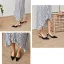 Simple Noire Bureau OL Slingbacks Sandales Femme 2020 Daim 8 cm Talons Aiguilles À Bout Pointu Sandales
