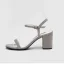 Schlicht Grün Büro OL Wildleder Sandalen Damen 2020 8 cm Thick Heels Peeptoes Sandaletten