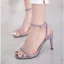 Modest / Simple White Street Wear Summer Womens Sandals 2020 Ankle Strap 10 cm Stiletto Heels Open / Peep Toe Sandals