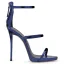 Sexy Noire Cocktail Sandales Femme 2020 Bride Cheville 12 cm Talons Aiguilles Peep Toes / Bout Ouvert Sandales