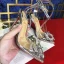 Sexy Gold Evening Party Womens Sandals 2020 Ankle Strap Rhinestone 10 cm Stiletto Heels Pointed Toe Sandals