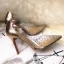 Sexy Gold Abend Strass Pumps 2020 10 cm Stilettos Spitzschuh Pumps