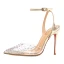 Sexy Silver Cocktail Party Laser Womens Sandals 2020 10 cm Stiletto Heels Rhinestone Ankle Strap Pointed Toe Sandals