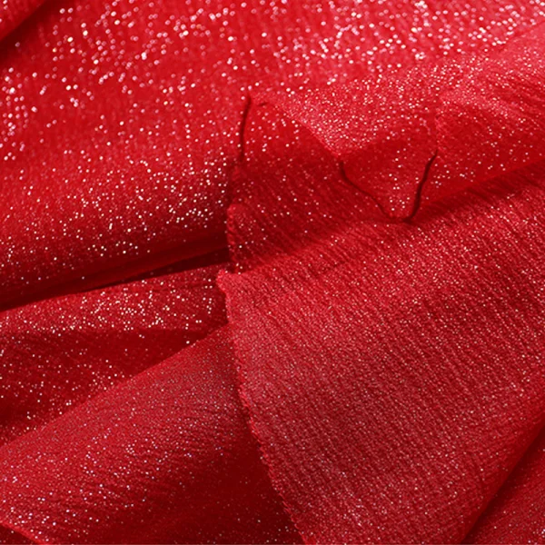 Sparkly Fashion Red Prom Dresses 2021 A-Line / Princess Off-The-Shoulder Handmade Beading Crystal Rhinestone Short Sleeve Backless Floor-Length / Long Formal Dresses