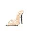 Schlicht Schwarz Freizeit Sandalen Damen 2020 13 cm Stilettos Peeptoes Sandaletten