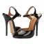 Chic / Beautiful Black Street Wear Womens Sandals 2020 Ankle Strap 13 cm Stiletto Heels Open / Peep Toe Sandals
