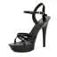 Simple Argenté Club de carnaval Sandales Femme 2020 Bride Cheville 13 cm Talons Aiguilles Peep Toes / Bout Ouvert Sandales