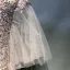 Luxe Perle Rose Robe De Soirée 2018 Princesse Appliques En Dentelle Perlage Cristal Faux Diamant Paillettes Encolure Dégagée Dos Nu 1/2 Manches Longue Robe De Ceremonie