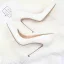 Fine Brun Kontor OL Pumps 2020 12 cm Stiletthæler Spisse Pumps