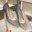 Sparkly Charming Silver Evening Party Leather Sequins Pumps 2020 8 cm Stiletto Heels Pointed Toe Pumps
