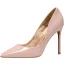 Mote Svart Ball Pumps 2020 Patent Lær 10 cm Stiletthæler Spisse Pumps