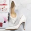 Sexy Nude Cocktail Party Womens Shoes 2020 Bow 10 cm Stiletto Heels Pointed Toe Heels