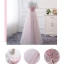 Chic / Beautiful Blushing Pink Bridesmaid Dresses 2018 A-Line / Princess Appliques Bow Lace Backless Floor-Length / Long Wedding Party Dresses