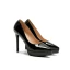 Chic / Beautiful Burgundy Cocktail Party Leather Pumps 2021 Patent Leather Waterproof 10 cm Stiletto Heels Pointed Toe Pumps