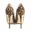 Mode Bruin Avond Luipaard Print Suede Pumps 2021 12 cm Naaldhakken / Stiletto Spitse Neus Hoge Hakken