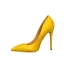 Schöne Gelb Strassenmode Wildleder Pumps 2021 12 cm Stilettos Spitzschuh Hochhackige