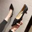 Mode Beige Datierung Strass Pumps 2021 5 cm Stilettos Spitzschuh Hochhackige Pumps